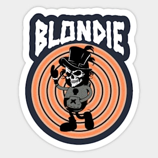 Blondie // Original Street Sticker